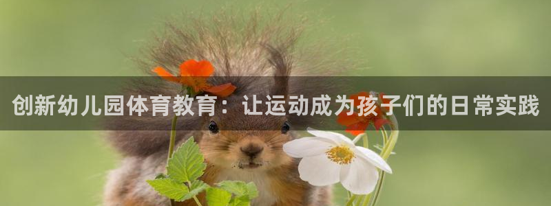 极悦平台登录不进去怎么回事:创新幼儿园体育教育:让运动成为孩